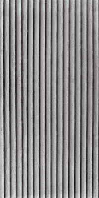Гибкая керамика Байджакс Вогнутый рифленый камень Medium Grey 107 (2400х1200х2-4 мм)