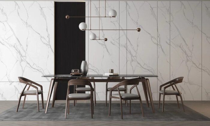 Бамбуковая стеновая панель под камень Байджакс 5023 (2800х1100х5мм)